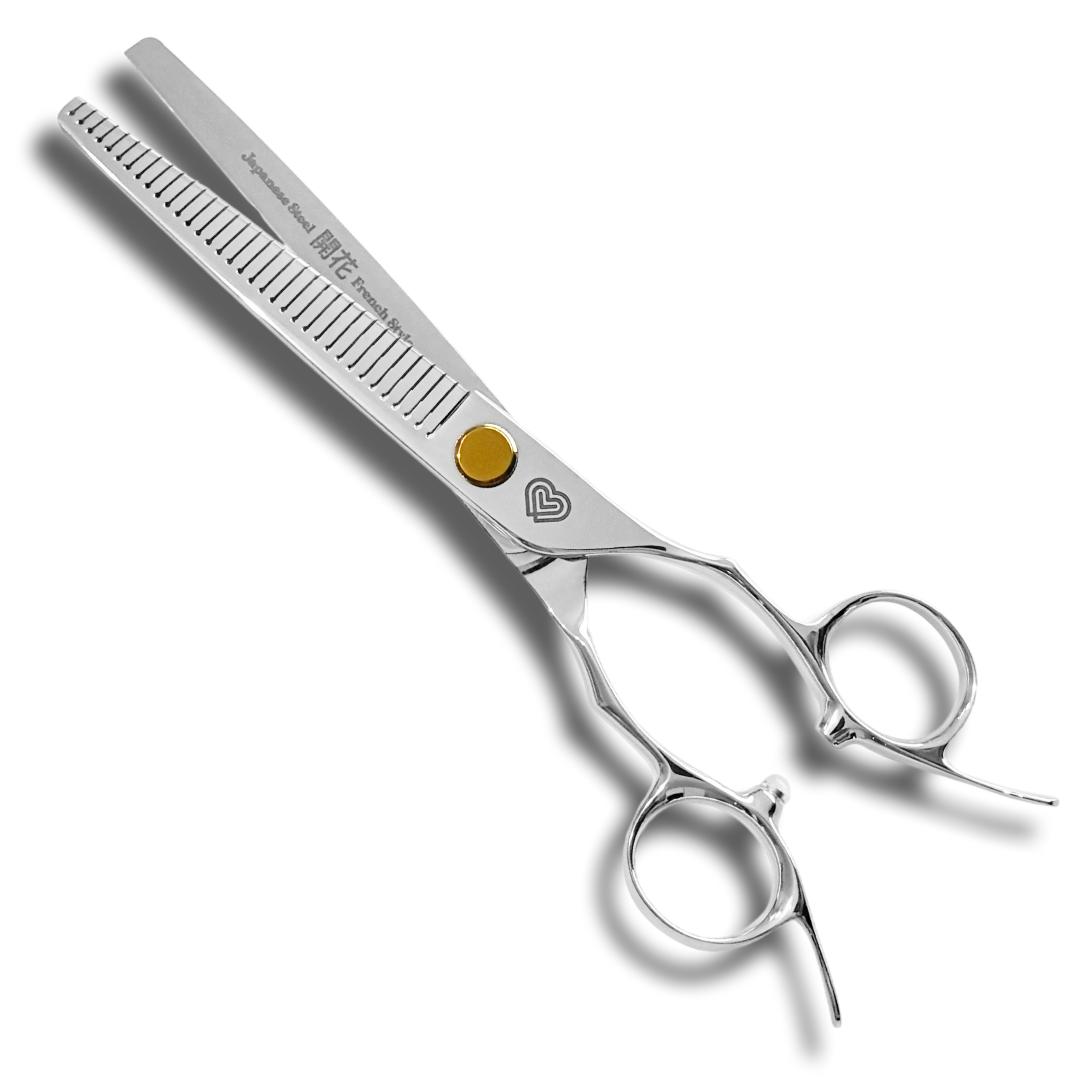 FUNCHAL ☆ Blenders courbes 35dents / 18cm ☆ Ciseaux Bloom