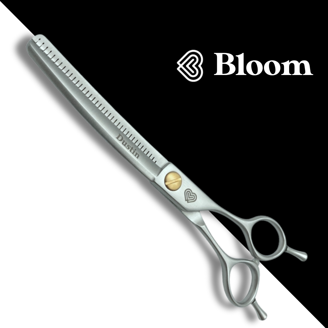 DUSTIN ☆ Blenders Courbes Intérieur 40 dents / 18cm ☆ Ciseaux Bloom