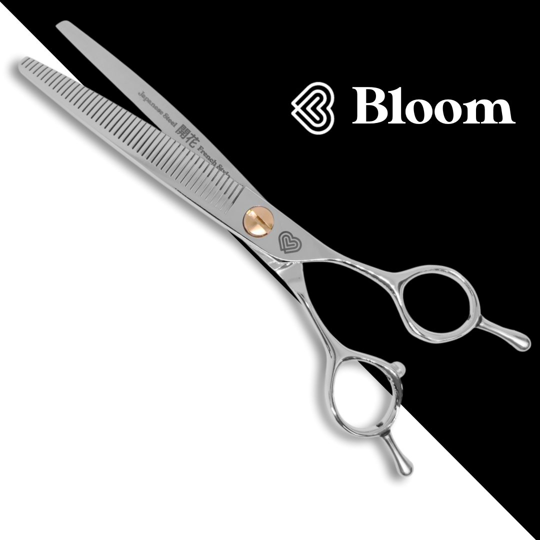 PERUGIA ☆ Fluffers Courbes 46 dents / 18cm ☆ Ciseaux Bloom