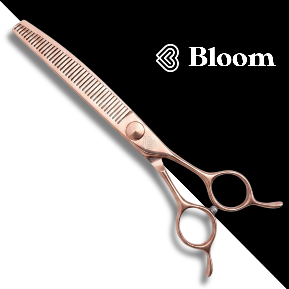 Fahrenheit ☆ Fluffers Courbes 42 dents / 18cm ☆ Ciseaux Bloom