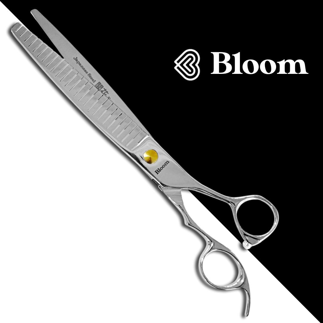 MANAPANY ☆ Chunkers 26 dents / 19cm ☆ Ciseaux Bloom Edition "Aurore Boréale"