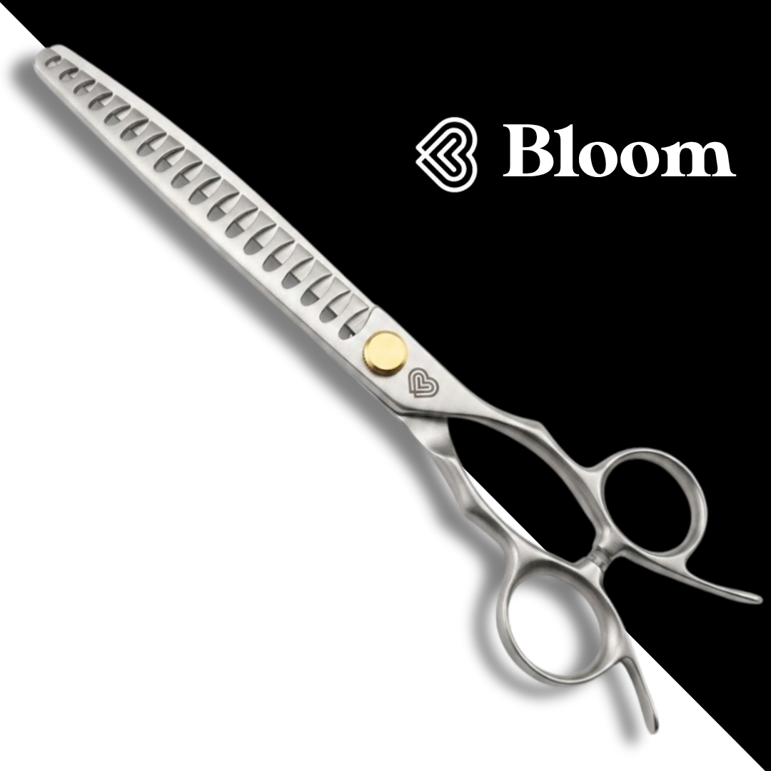 WILD ☆ Chunkers Courbes 18 dents / 20cm ☆ Ciseaux Bloom