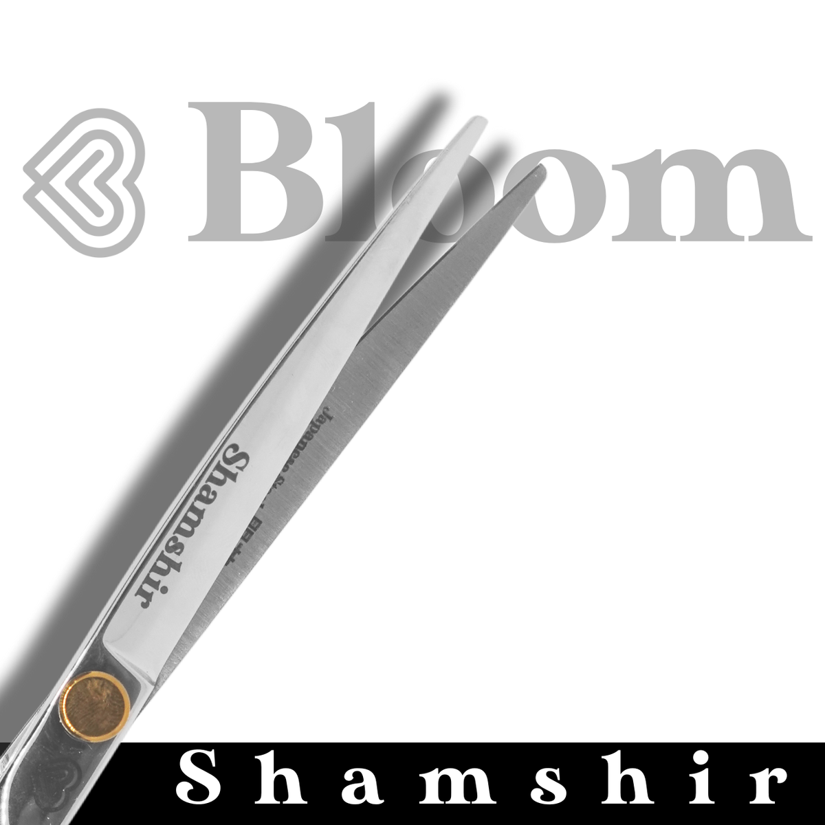 SHAMSHIR ☆ 18cm 30° Curved ☆ Bloom Scissors