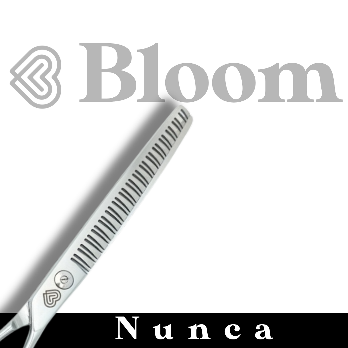 NUNCA ☆ Chunkers Courbes 32 dents / 18cm ☆ Ciseaux Bloom