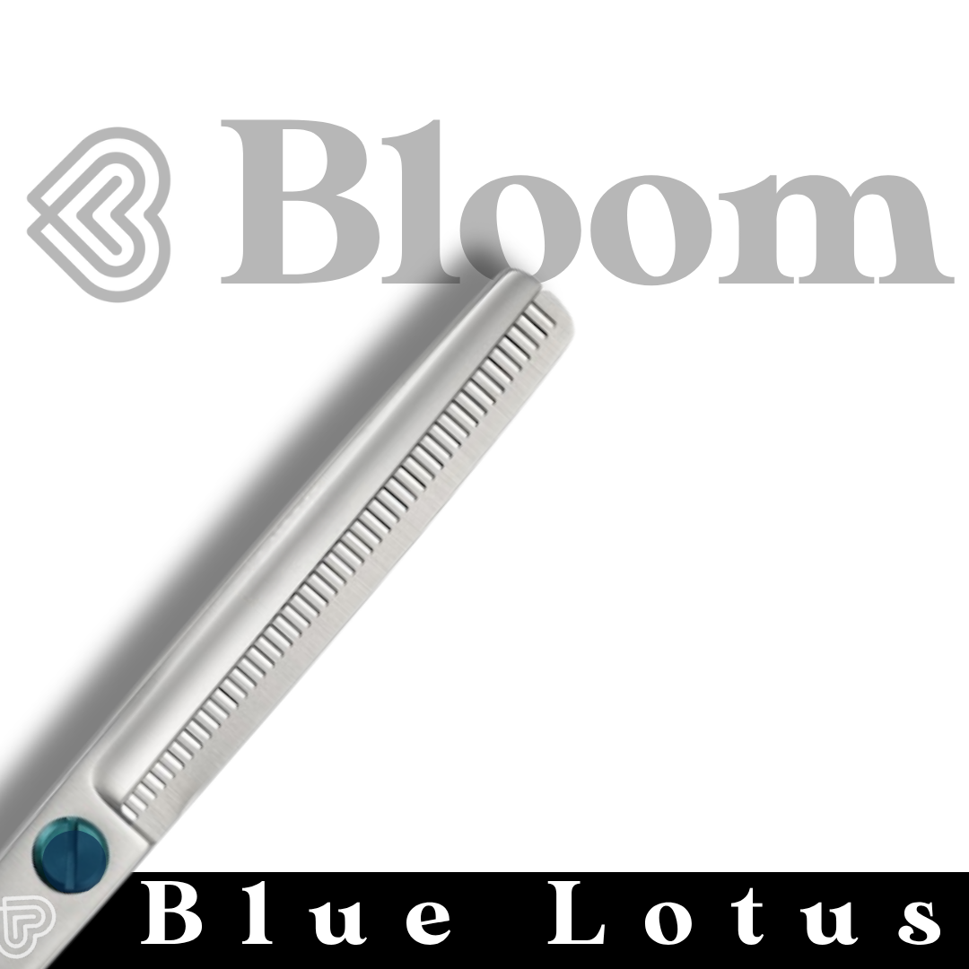 Blue Lotus ☆ Sculpteurs 46 dents / 19cm ☆ Blue Line Ciseaux Bloom
