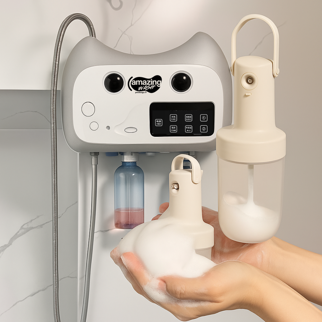 Mélangeur de Shampoing : Foaming Dispenser - Petdesign