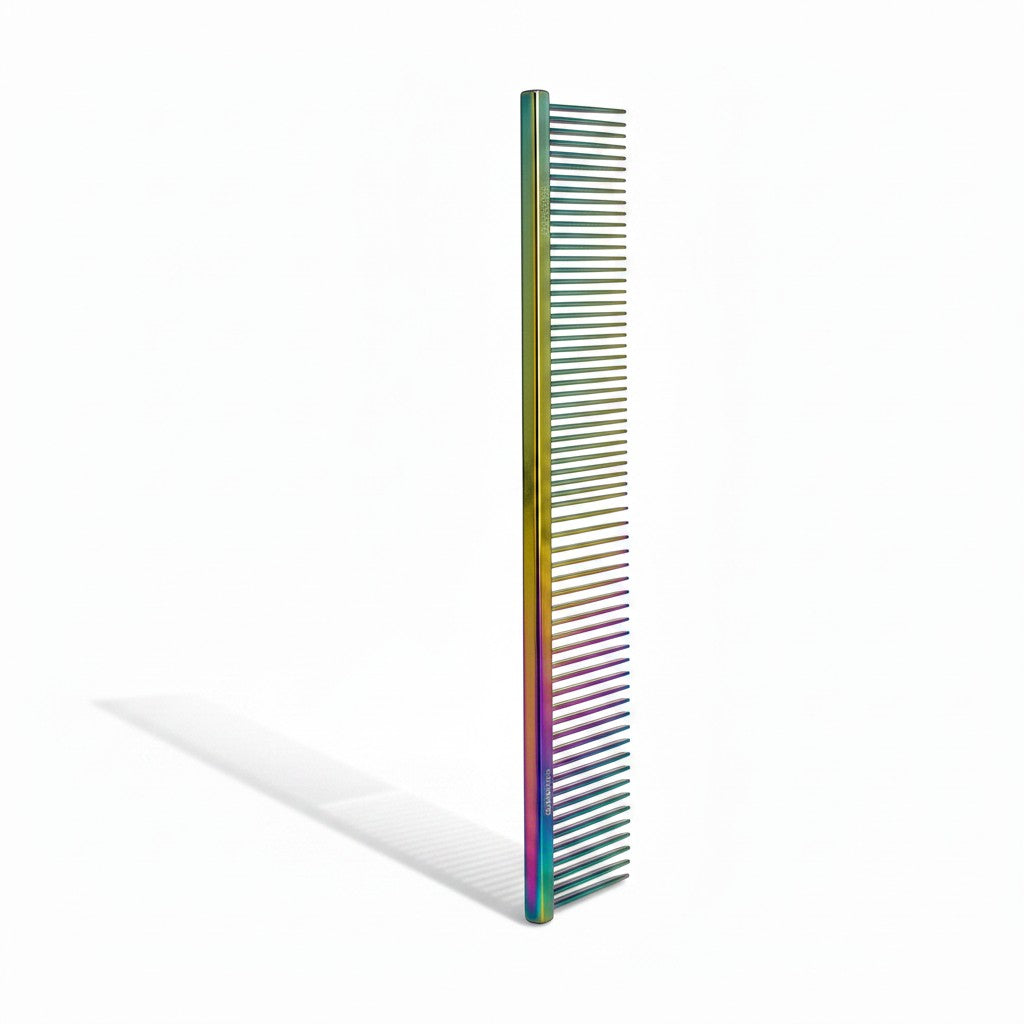 Peigne Professionnel CB102 - 19cm - Dents 2cm - Bloom