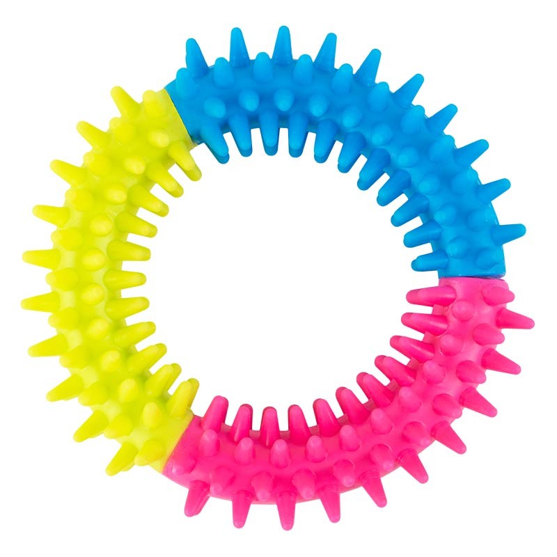 Anneau de dentition Mako Ibáñez en TPR pour chiot Ø 10 cm