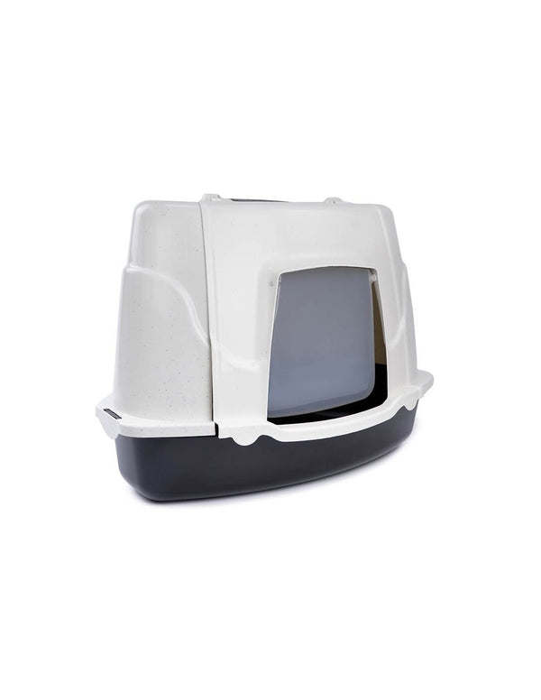 Ibá Corner Hooded Chat Toilet Swing Door 56x43x40cm