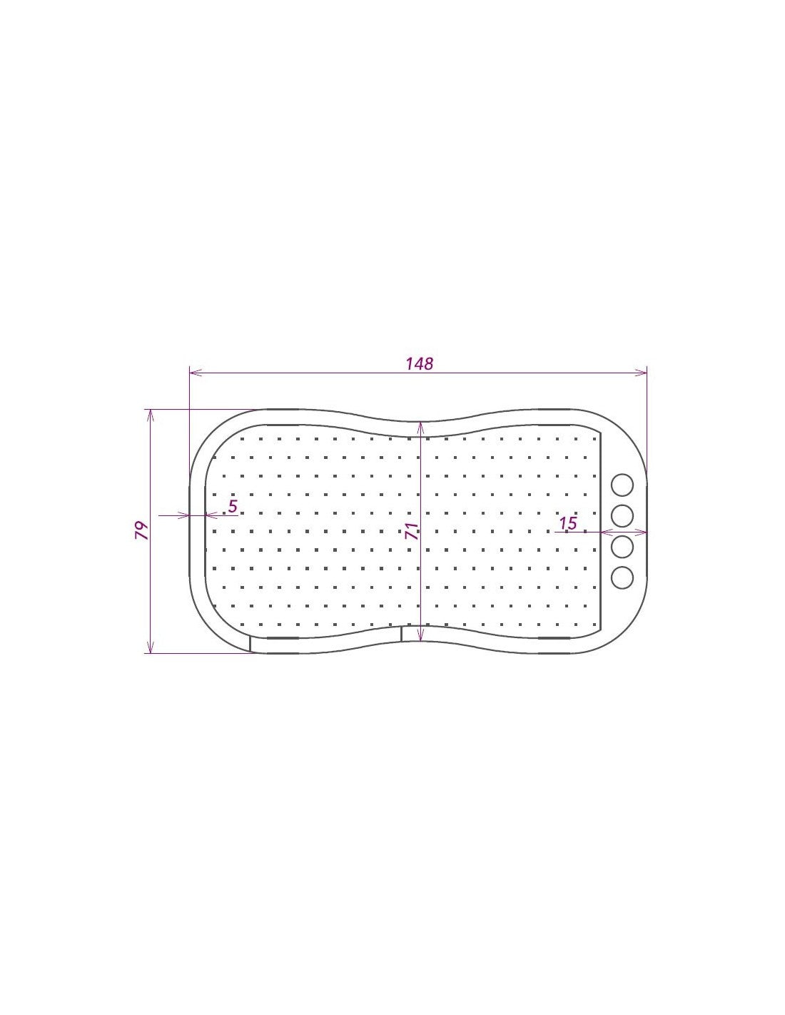 Baignoire PVC Glenbath (pieds fixes) – photo 8