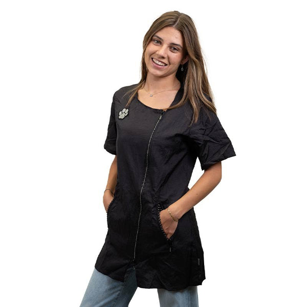 Blouse de toilettage Caterina noire