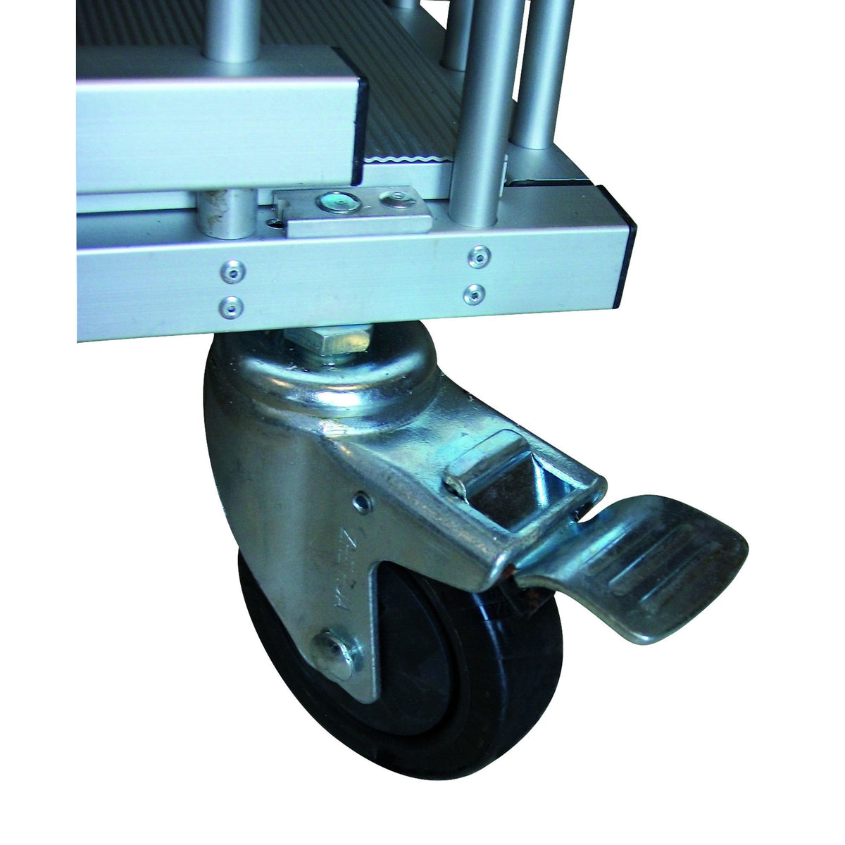 Cage pliable aluminium Phoenix : roulette avec frein