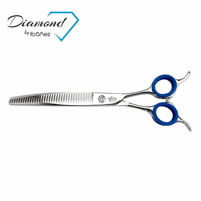 Ciseaux chunker courbes Ibáñez Adina 35 dents 18,5 cm
