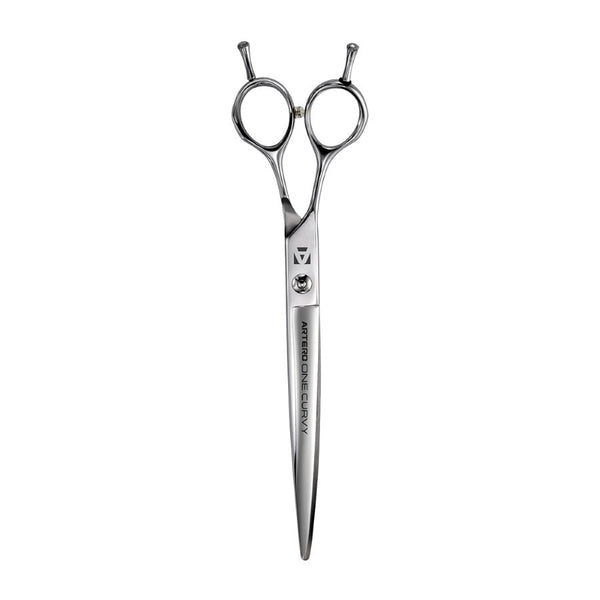 Ciseaux courbes Artero One Curvy gaucher : ciseaux fermés vue verticale