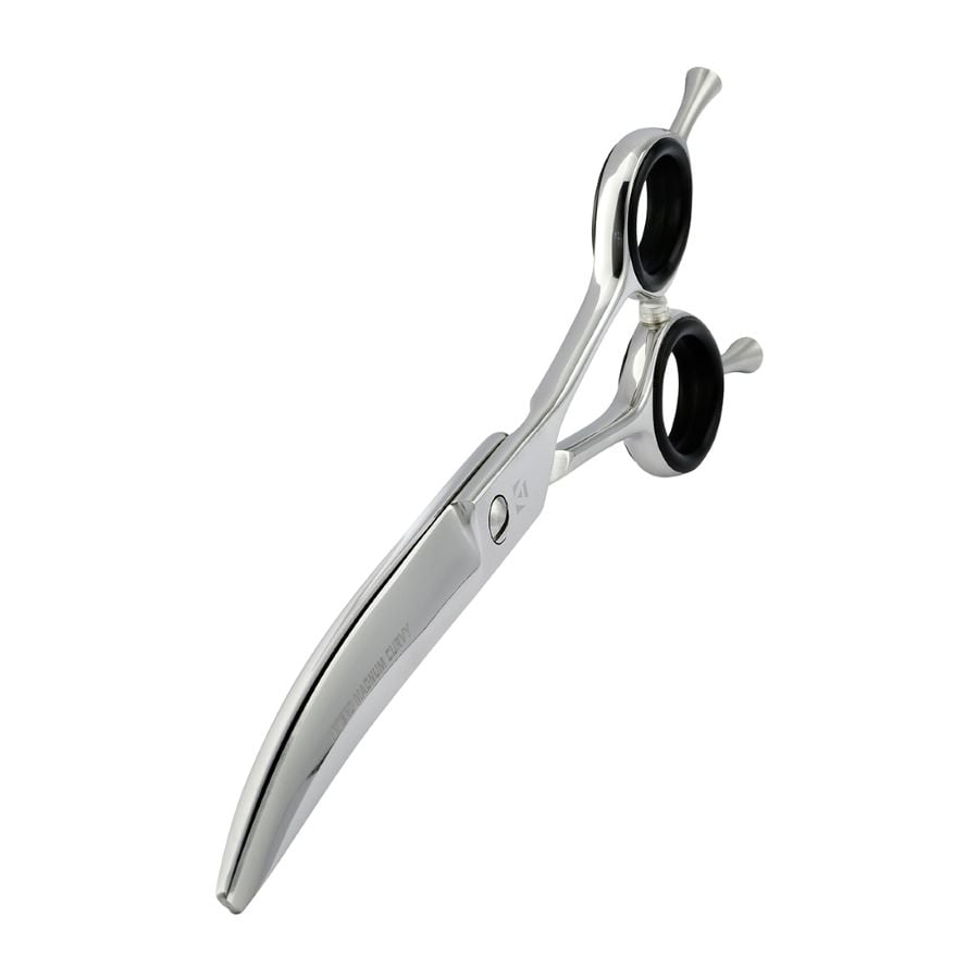 Ciseaux courbes microdentés Artero Magnum Curvy : vue de trois-quarts