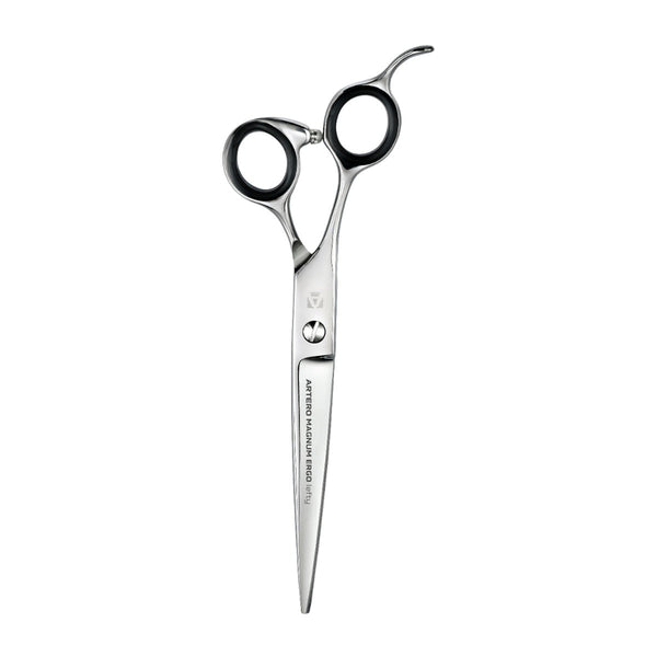 Ciseaux microdentés Artero Magnum Ergo gaucher : ciseaux fermés vue verticale