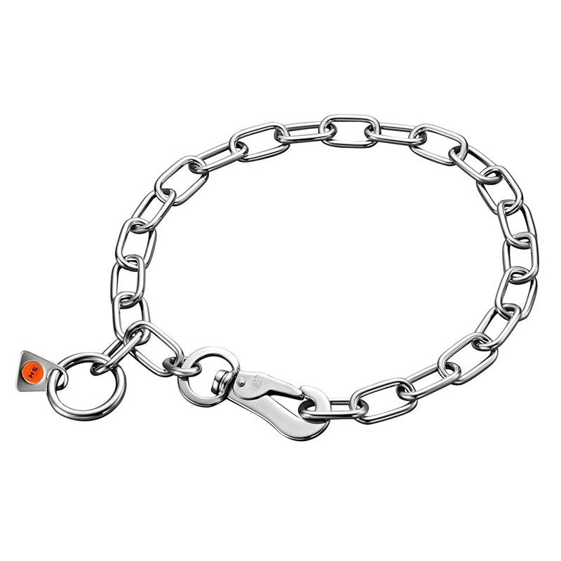 Collier chaîne réglable Sprenger inox à maillons courts 3 mm photo 2