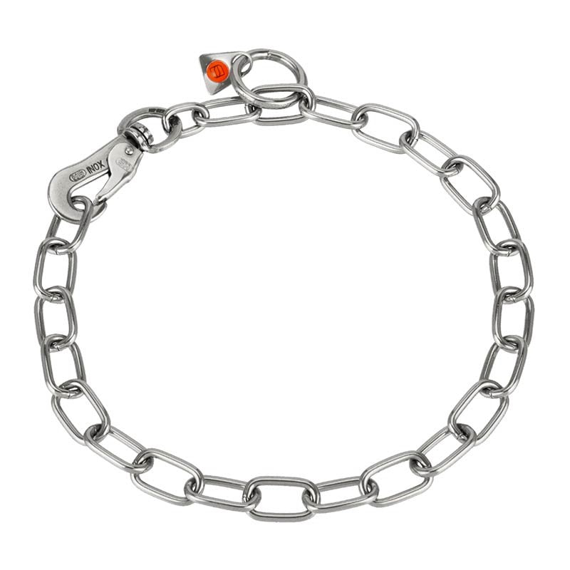 Collier chaîne réglable Sprenger inox à maillons courts 3 mm