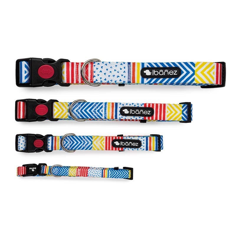 Collier nylon Ibáñez Fantasy Geo et Plumes pour chien photo 6