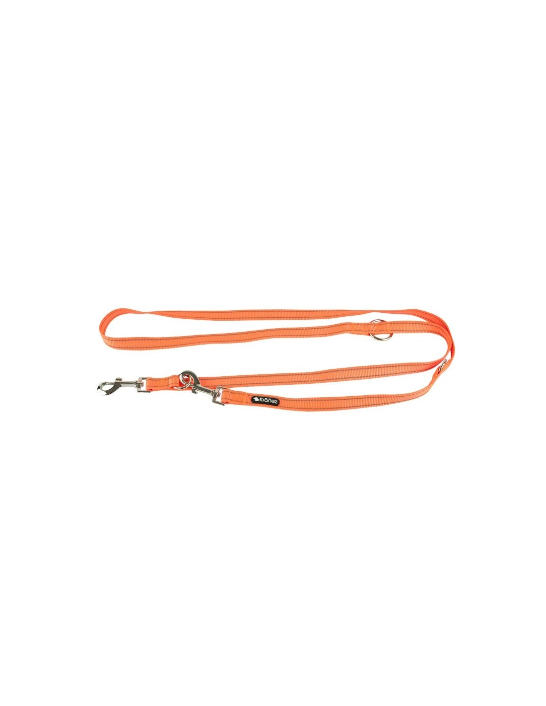 Laisse réfléchissante orange - tailles S et dressage – photo 2