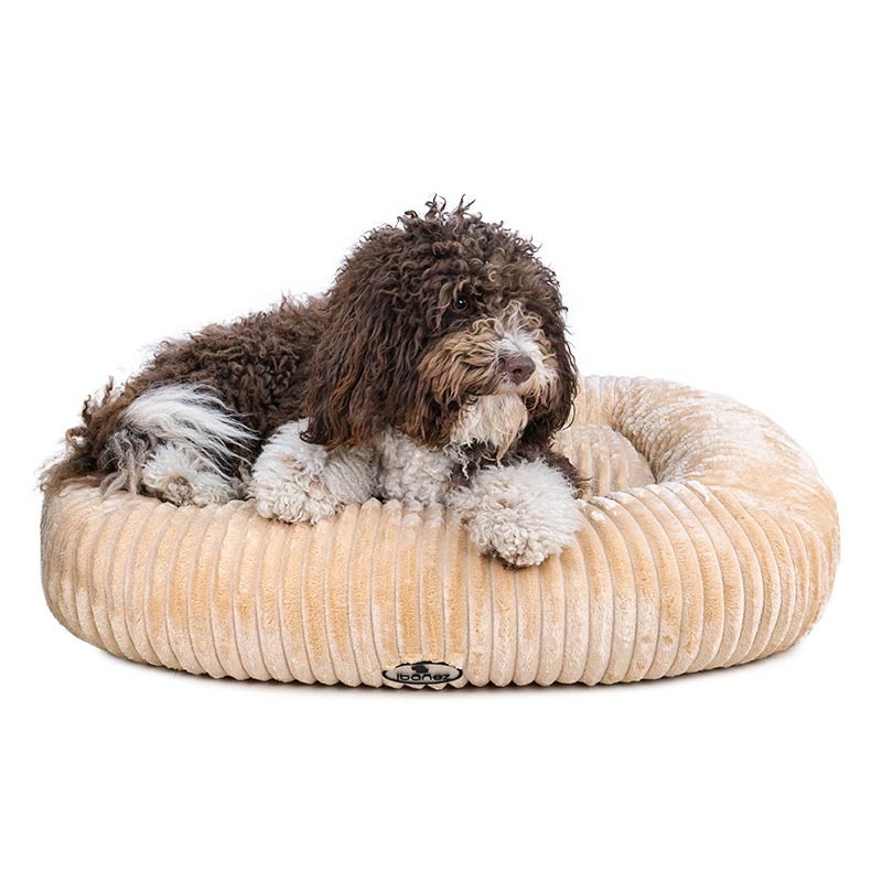 Coussin Ibáñez Aura effet velours côtelé pour chien et chat photo 2