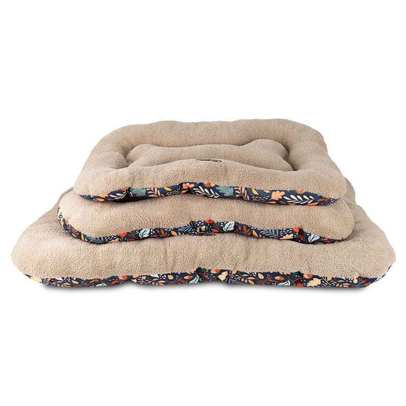 Coussin matelas Ibáñez Leaf pour chien, imprimé feuilles et peluche photo 6