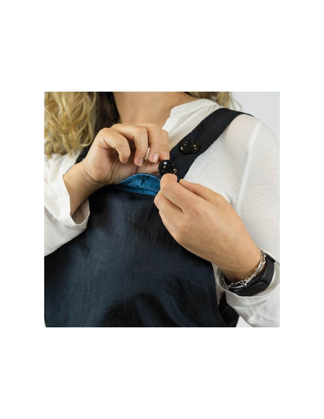Căpriana TABLIER NOIR / BLEU – photo 3