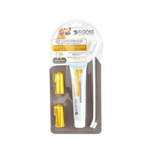 Kit Dentaire - Dentifrice + Double Brosse + Doigtiers