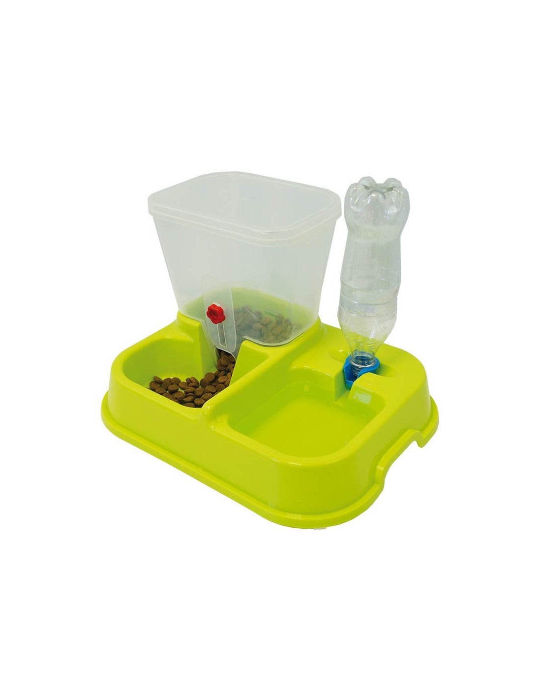 Double Distributeur : Nourriture Eau Pour Chats Et Chiens – photo 4