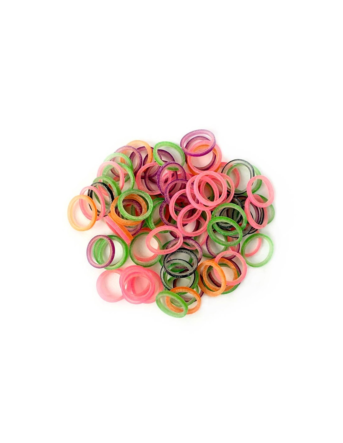 Elastique Papillote Toilettage - Lot de 100 unités en latex – photo 2