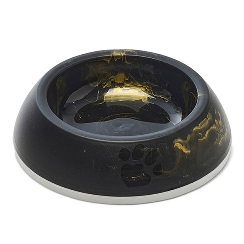 Gamelle Delice Marble Black effet marbre noir, chien et chat photo 2