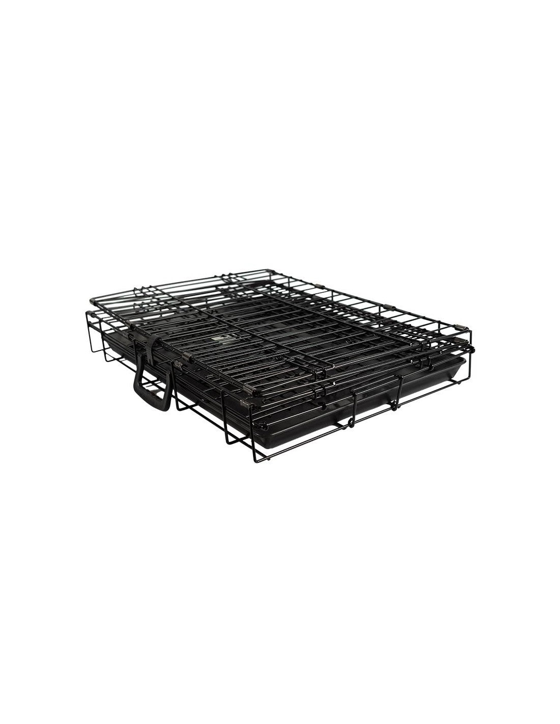 Cage Métallique pour chien - Noire – photo 3