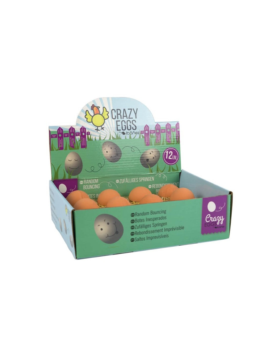 Jeu pour Chien - Crazy Eggs 6cm – photo 2