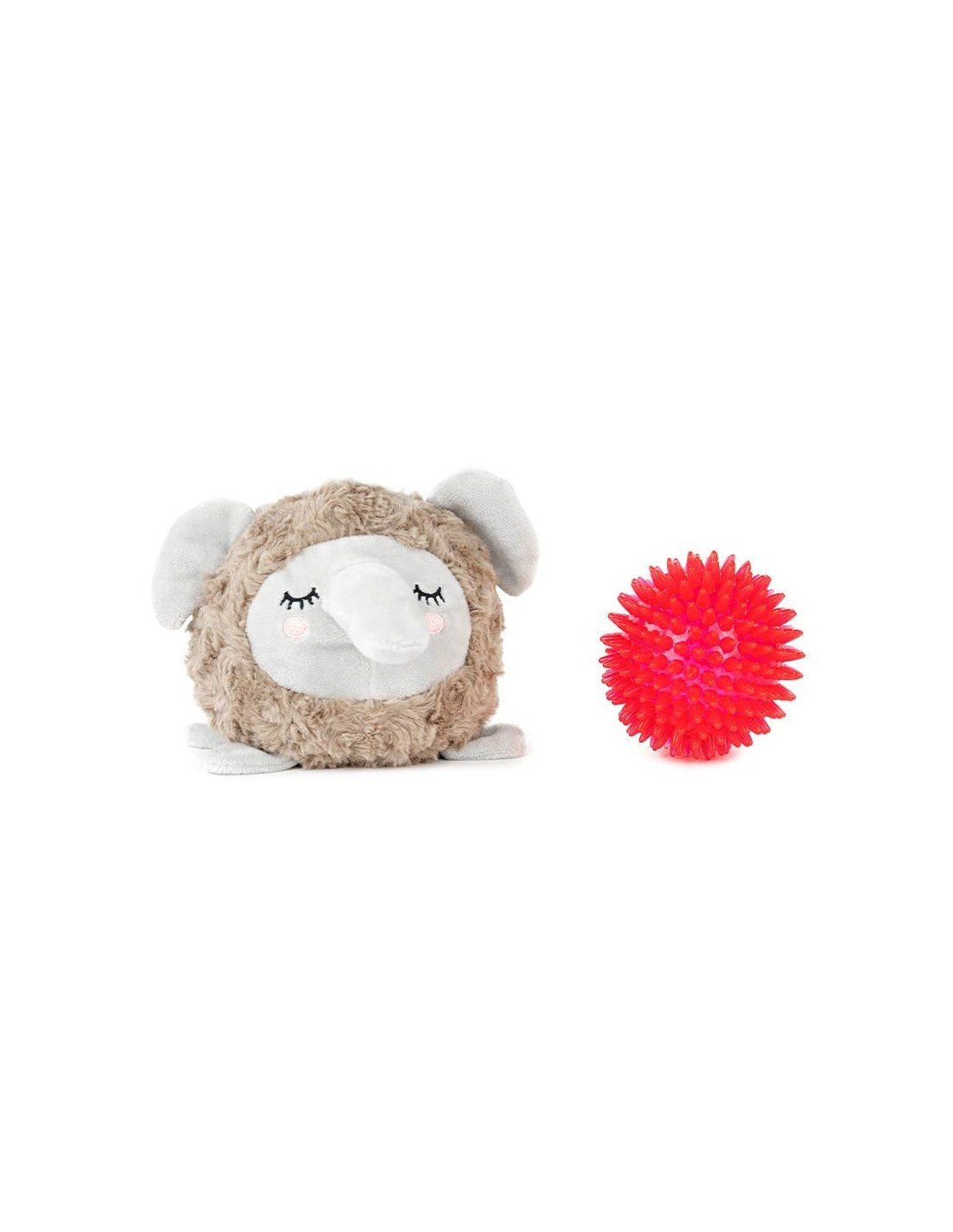 Peluche balle bébé éléphant Ibáñez, jouet sonore 17 x 16 cm photo 5