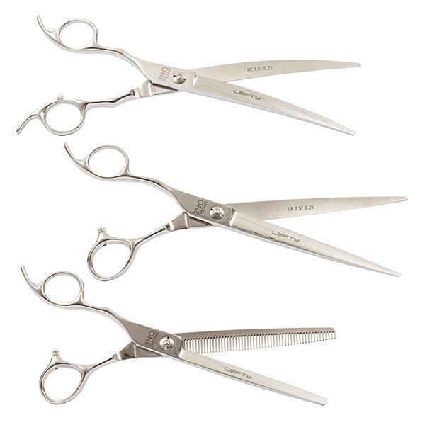 Kit Lefty Groom - Ciseaux Gauchers Special One