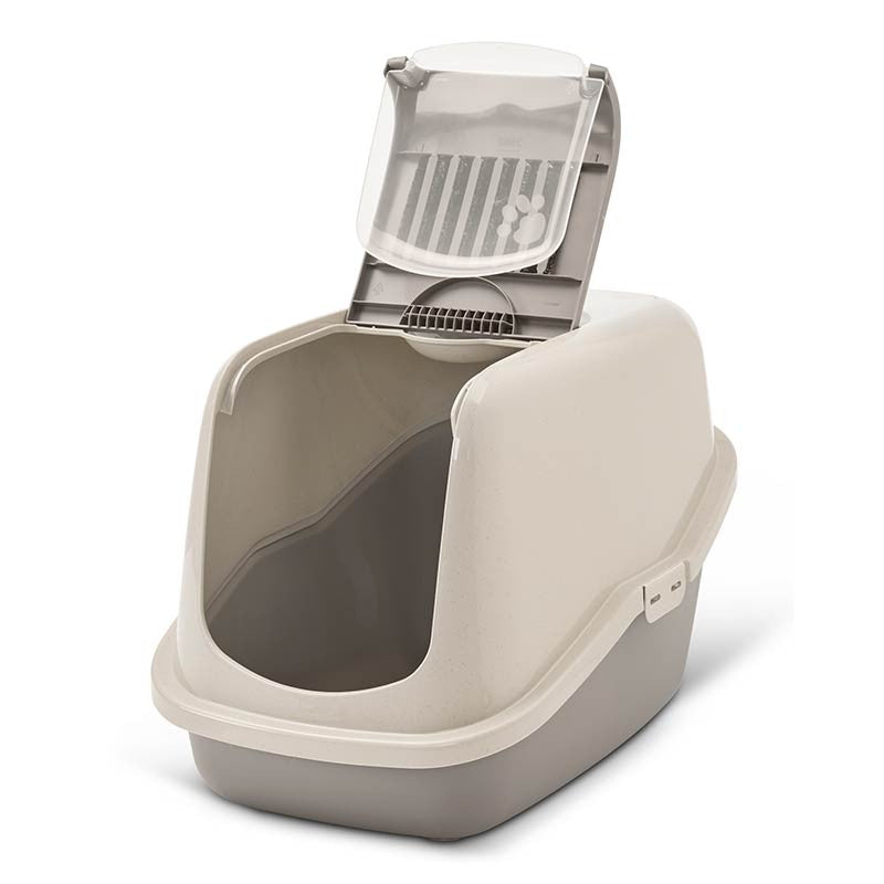 Maison de toilette Nestor Happy Planet en plastique recyclé pour chat photo 2