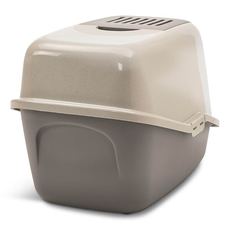 Maison de toilette Nestor Happy Planet en plastique recyclé pour chat photo 3