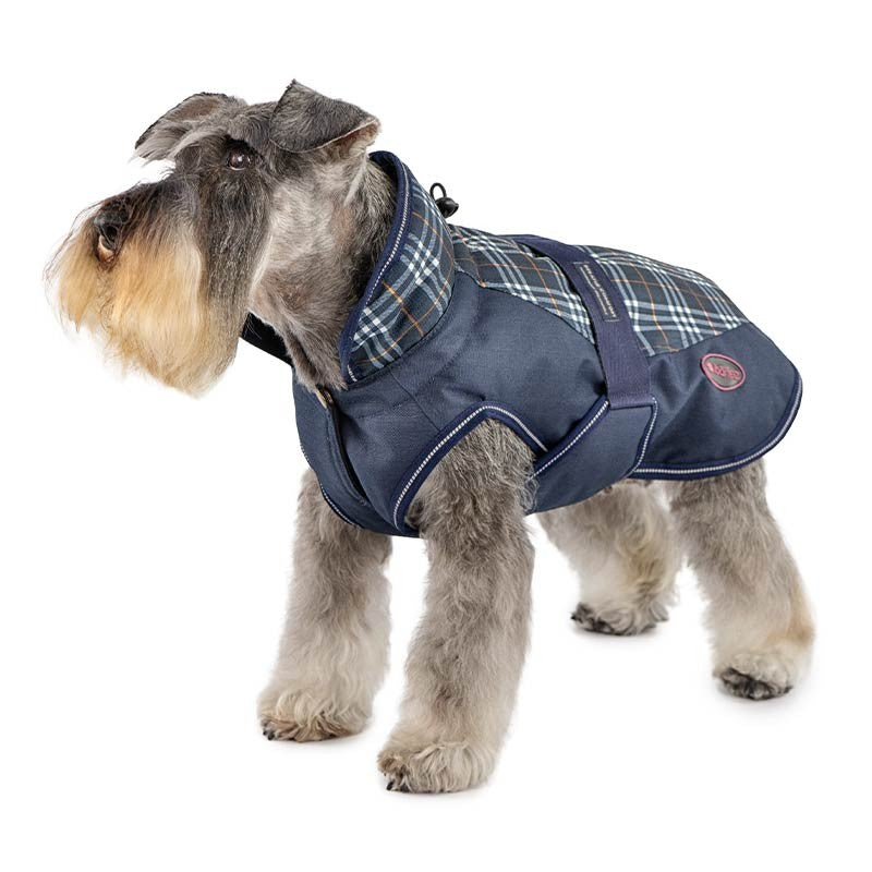 Manteau Scott Breathe-Comfort bleu marine pour chien