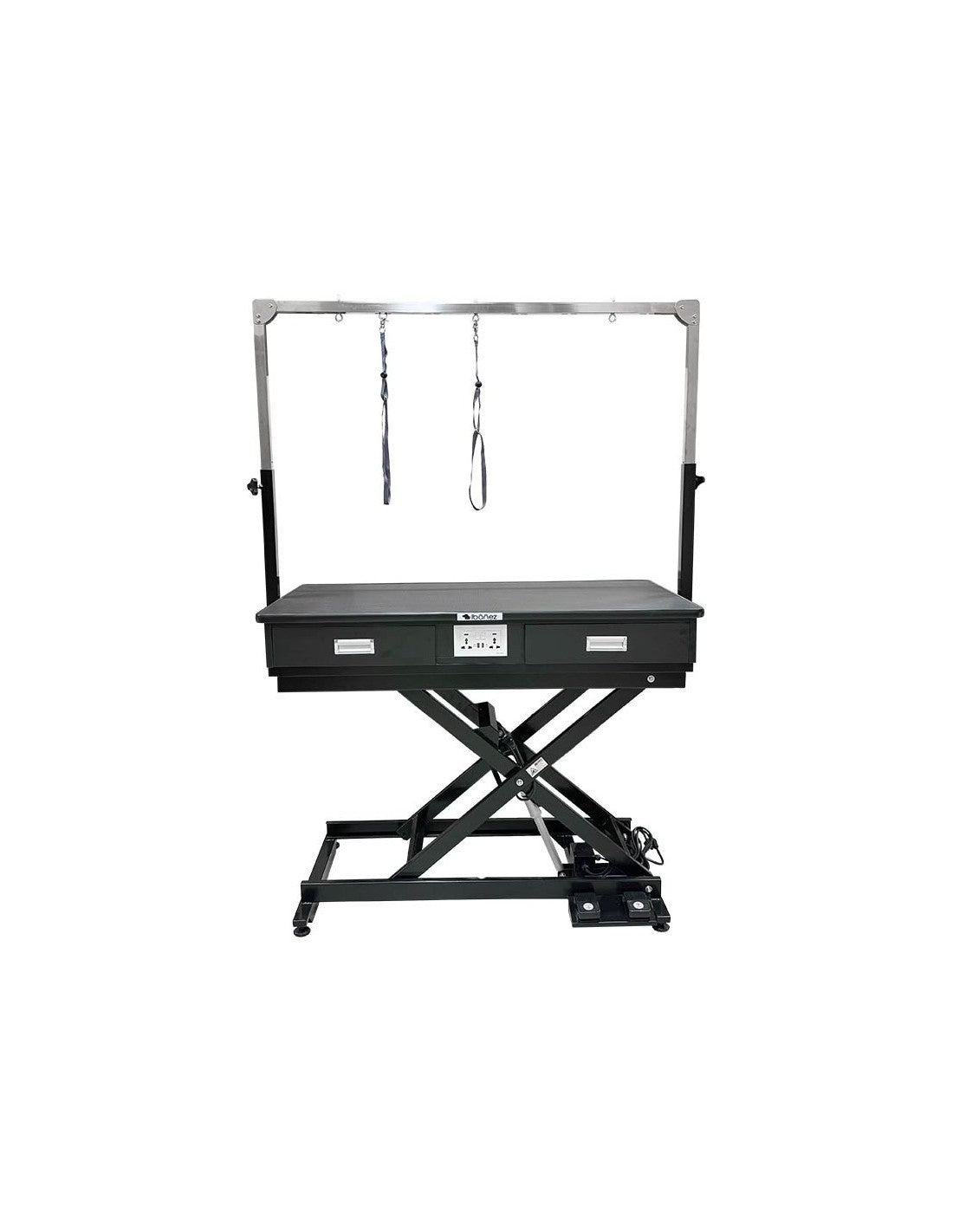 Table Electrique Organigroom avec roulettes fournies - Grand plateau + rangements – photo 2