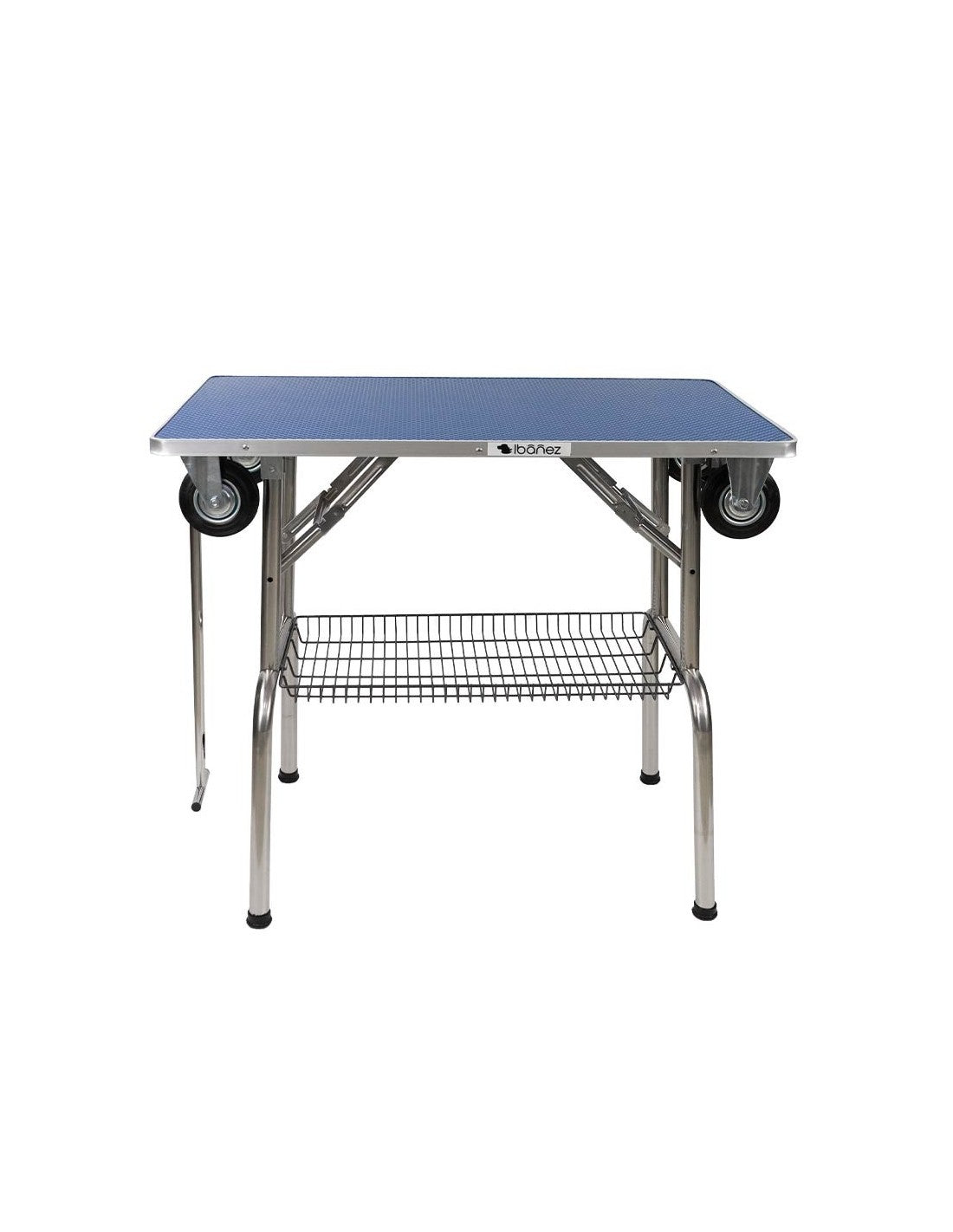 Table Pliable avec Roues Intégrées - 2 en 1 Trolley Expos – photo 2