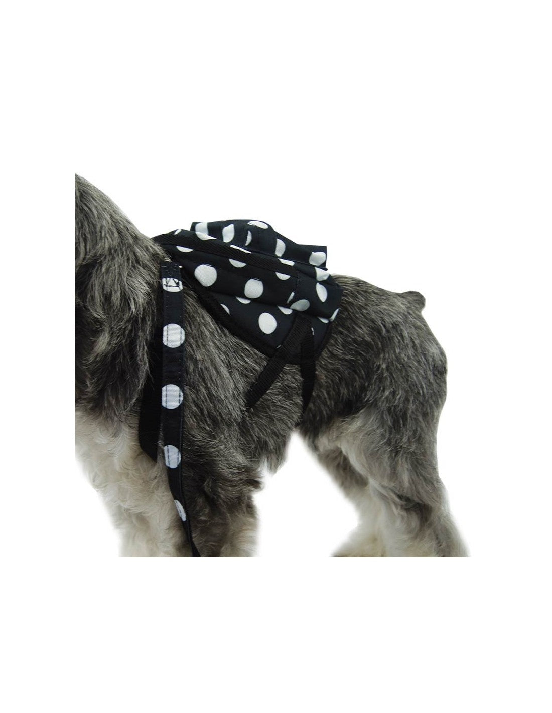 Harnais sac à dos à pois pour petits chiens – photo 9