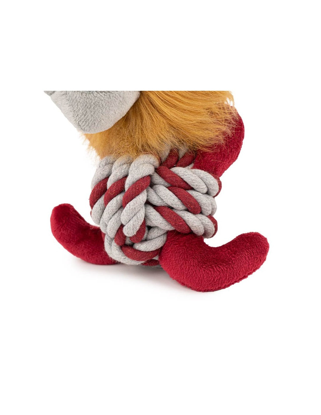 Peluche lion en corde Ibáñez, jouet à mâcher Ø 19,5 cm photo 2