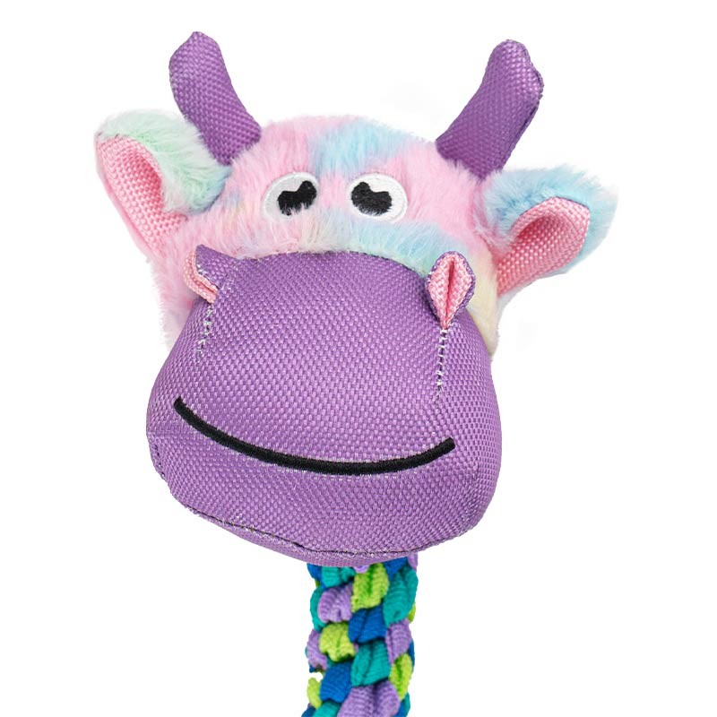 Peluche tête d'animal Ibáñez avec queue en trapilho pour chien photo 2