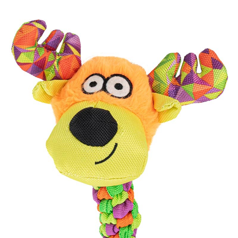 Peluche tête d'animal Ibáñez avec queue en trapilho pour chien photo 6