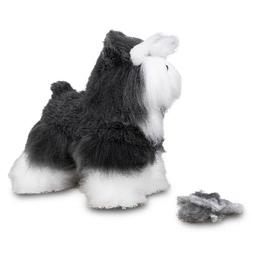 Manteau en poils synthétiques pour mannequin SCHNAUZER Model Dog