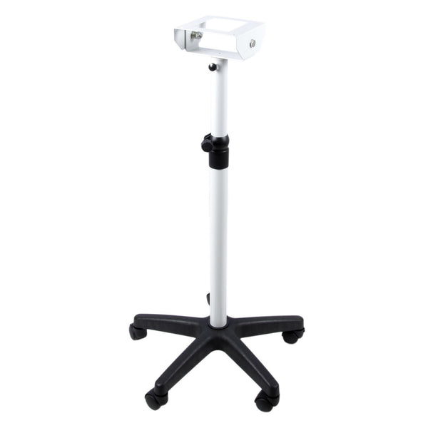 Pied pour pulseur Zéphir Phoenix Universal : pied blanc à 5 roulettes avec support