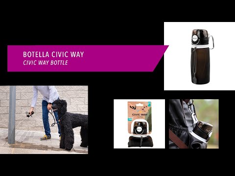 Vidéo de présentation Bouteille pliable Ibáñez Civic Way en silicone 550 ml