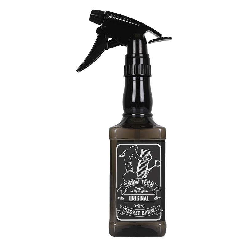 Pulvérisateur Saloon noir style rétro pour toilettage 500 ml photo 2