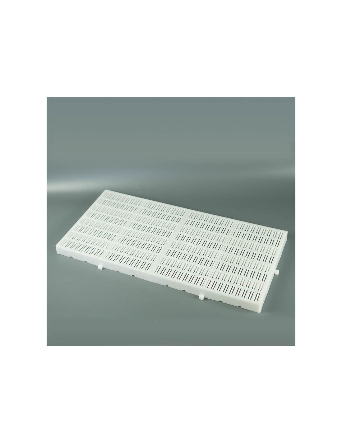 Grille en plastique antidérapante pour baignoire en acier inoxydable.