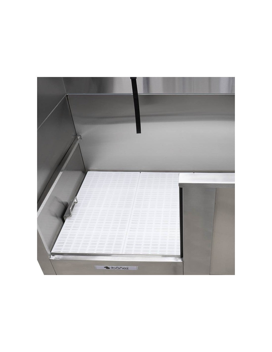 Grille en plastique antidérapante pour baignoire en acier inoxydable. – photo 4